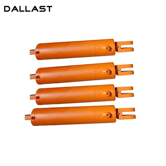 اسطوانة هيدروليكية تلسكوبية مزدوجة الفعل