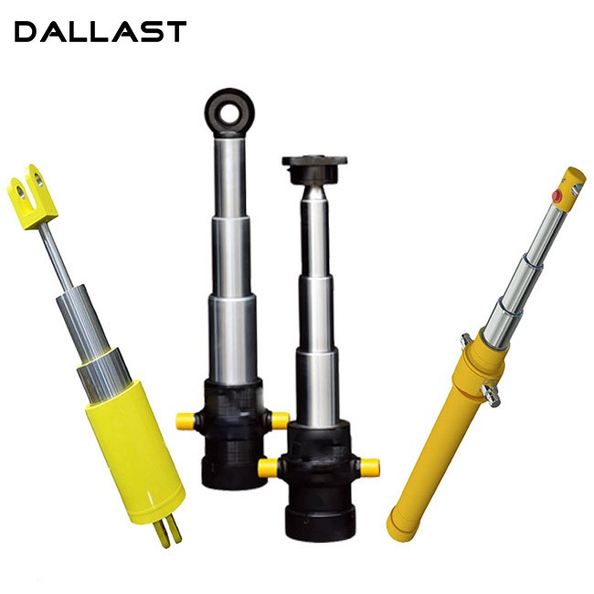 اسطوانة الرافعة الهيدروليكية التلسكوبية